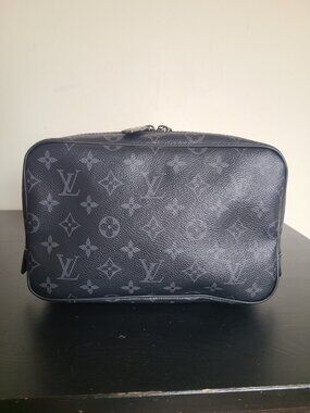 Louis Vuitton Monogram Eclipse Toiletry Pouch GM